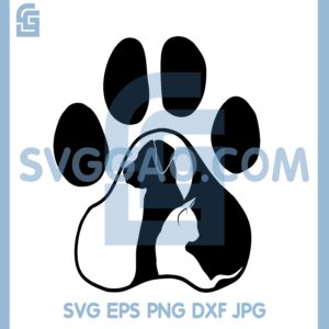 Dog Svg, Cat Svg, Dog Cat Svg, Pawprint Huellas De Perros Y Gatos Svg