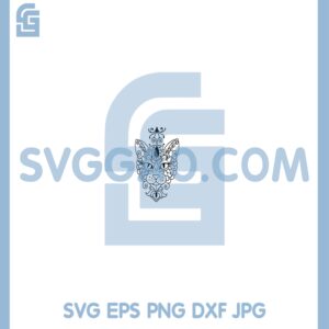 Cat Flowers Head Svg, Floral Cat Svg, Cat Head Svg