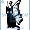Cat Kitty Fairy SVG, Cat Bug Butterfly Magical Enchanted SVG