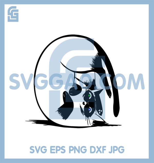 Cat Yoga Svg, Cat Acrobat Svg, Funny Cat Svg