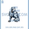 Dog Cerberus Mythical Svg, Creature Svg, Three Headed Dog Svg