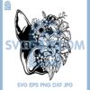 Floral French Bulldog Svg File, Dog Lover Svg, Flowers Dog Svg