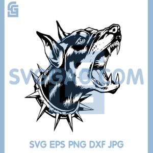 German Shepherd Aggressive SVG