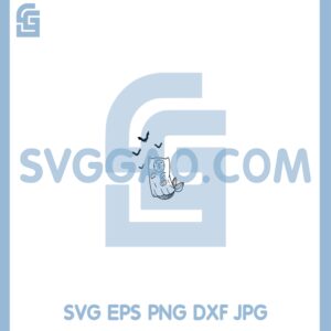 Ghost Cat With Mermaid Tail Svg, Ghost Bats Svg, Ghosts Svg