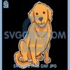 Golden Retriever SVG, Dog Svg