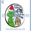 Grinch And Dog Svg, Dog it_s too peopley outside Grinch Svg