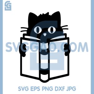Baby Cat Book Svg, Cute Baby Leopard Gecko Lizard With Spots Svg