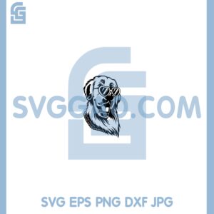 Cute Funny Golden Retriever Dog Svg, Peeking Animal Clipart Svg