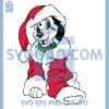 Dog Christmas Suits Svg, Dalmantians Christmas Svg, Dalmantian Santa Svg