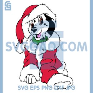 Dog Christmas Suits Svg, Dalmantians Christmas Svg, Dalmantian Santa Svg