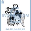Girl And Dog Svg, JoJo Siwa Svg, Girl JoJo Siwa Svg