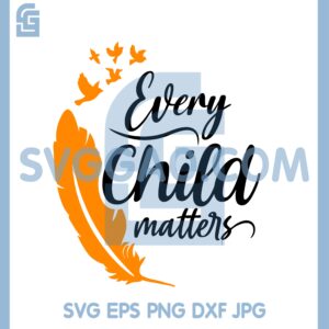 Feathers Every child matters Svg , Children Svg, School Svg, End Human Trafficking Svg