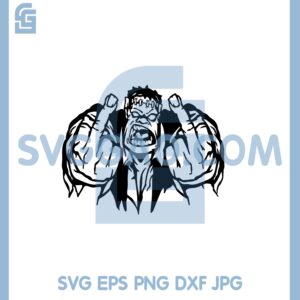 Frankenstein Middle Finger Svg, Fun Halloween Fuckk Svg, Halloween Middle Finger Svg