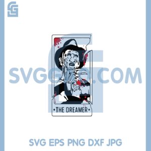 Freddy Krueger Face Never Sleep Again Svg, Nightmare on Elm Street Svg, Horror Movie Slasher Halloween Svg
