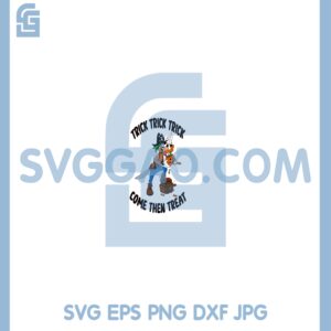 Goofy Pirate Halloween Svg, Funny Goofy Pumpkin Halloween Trick Treat Svg, Goofy Pirate Svg