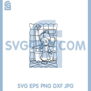 Girl Chucky Cute Halloween Svg, Girl Chucky Svg, Girl Chucky Frames Svg
