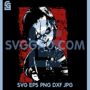 Chucky Horror Movies Wall Svg, Halloween Chucky Killer Horror Svg