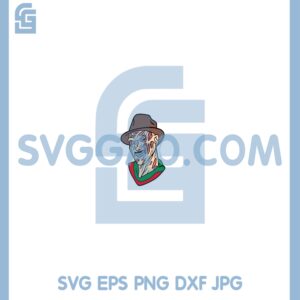 Freddy Krueger Svg, A Nightmare On Elm Street Svg, Freddy Halloween Svg