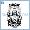 Back By Popular PNG, Demand Jesus PNG