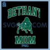 Bethany College Mom Mother Athletics Vintage Sports Design T-Shirt