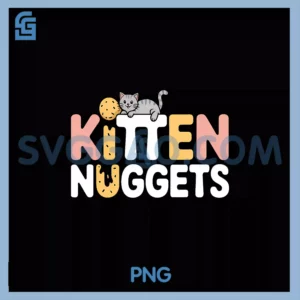 Kitten Nuggets PNG, Cat Meme Cute Fast Food Humor PNG