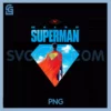 Superman (2025) Metropolis City Of Tomorrow PNG, Heroic Logo Long Sleeve PNG