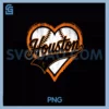 Vintage Houston Name PNG, Pride Distressed Houston Game DayPNG