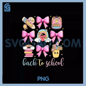 Welcome Back to School PNG, Teacher Supplies Teacher Appreciation PNG