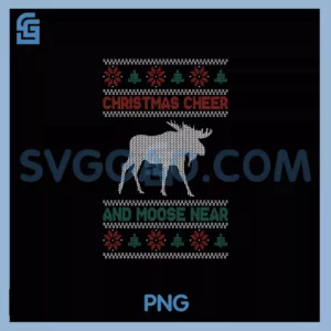 Christmas Cheer And Moose PNG, Near Moose PNG