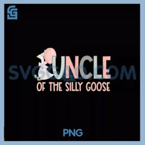 Family Duck 1st Birthday Uncle Of PNG, The Silly Goose Birthday PNG