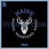 Maine Moose PNG, Mountains Magic Moose PNG
