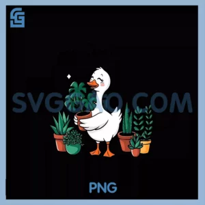 Oops I Got Another Plant PNG, Goose Sarcastic Gardening Humor PNG