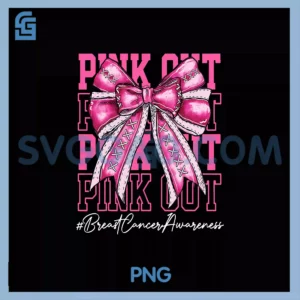 Pink Out Tackle Breast Cancer PNG, Awareness American Football PNG