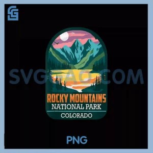 Rocky Mountains National Park PNG, Colorado PNG