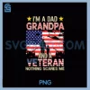 A Dad Grandpa And Veteran PNG, Fathers Day Papa Grandpa military PNG
