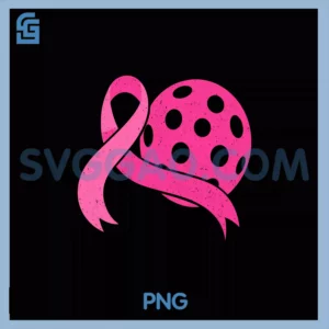 Dink For Pink Breast Cancer PNG, Awareness  Pickleball Pink Ribbon PNG