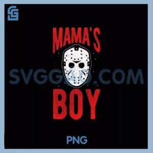 Mama;s Boy Halloween PNG