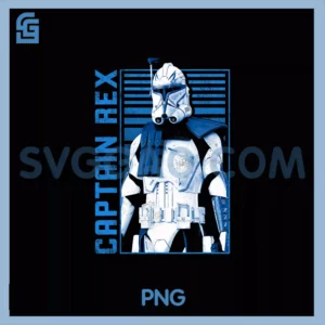 Star Wars Ahsoka Captain PNG, Rex Vintage Rebel Fighter Poster PNG