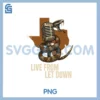 Live from Let Down PNG, Vintage Mic & Texas Rattlesnake PNG