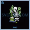 Skeleton Scientist Science Lovers PNG, Spooky Halloween Chemistry PNG