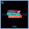 Strong Female PNG, Character Book Nerd PNG