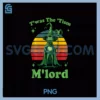T'was The Tism M'lord Frog PNG, Wizard Autism Awareness PNG