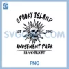 Vintage Spooky Island Est 2002 PNG, Amusement Park Island PNG