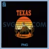 Vintage Texas Texan Rodeo Bronc PNG, Riding Cowboy Texas Rodeo PNG
