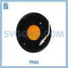 Vinyl Music Vinyl space lover PNG, Retro Vinyl Lovers DJ Pullover PNG
