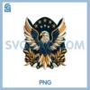American Eagle Emblem Embroidery PNG, Inspired design PNG