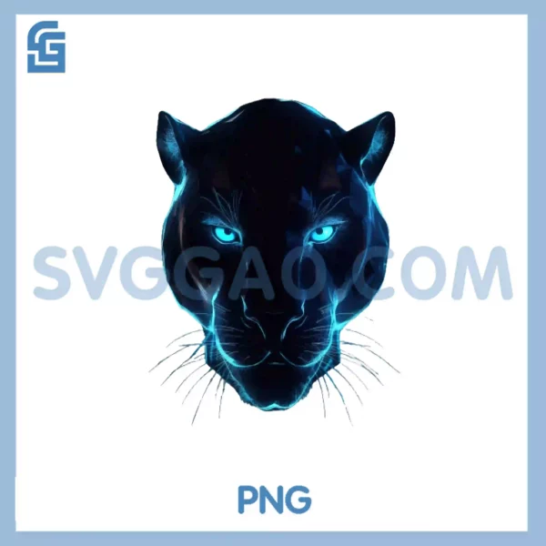 black panther head light for lovers PNG, Animal leopard & jaguar PNG