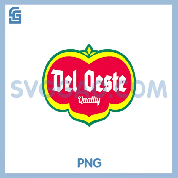 Del Oeste Quality PNG, Cannery Inspired Design PNG