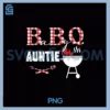 Baby BBQ Auntie PNG, Shower Birthday Party Family Matching PNG