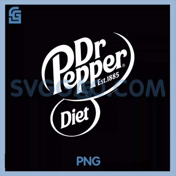 Dr. Pepper Classic Diet PNG, Soda Pop Center Logo PNG